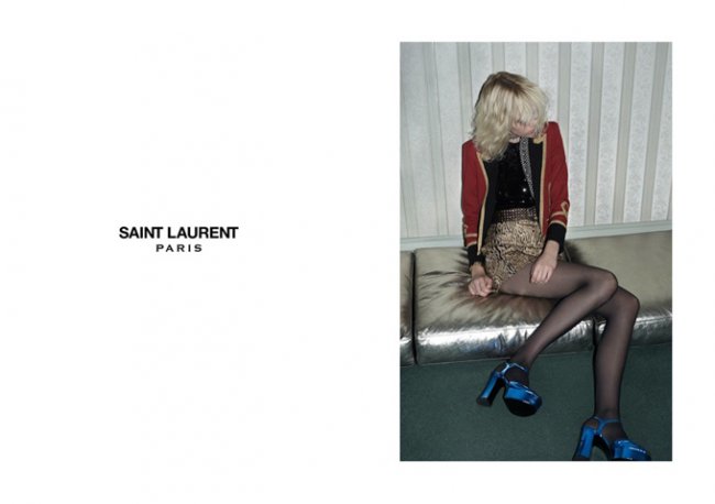 Рекламная кампания Saint Laurent весна-лето 2015