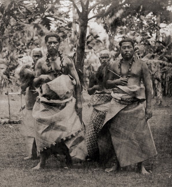 Самоанцы на рубеже 19-го и 20-го веков