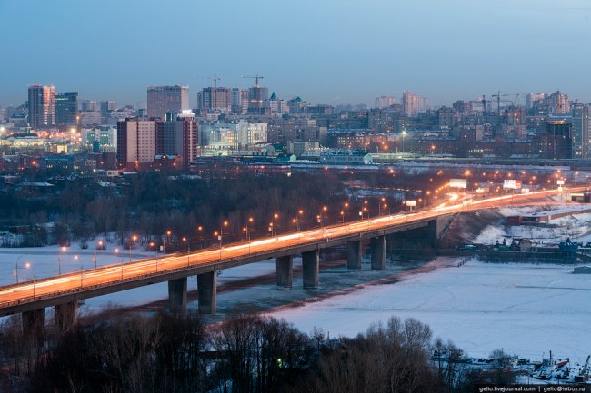 Зима в Новосибирске. 2015