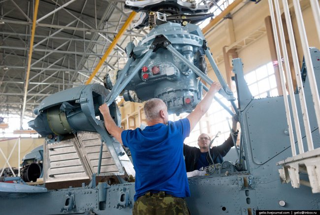 Производство вертолётов Ми-26Т, Ми-28Н и Ми-35М