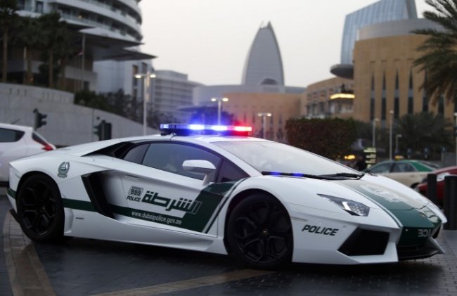 Патрульные машины в Дубае