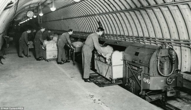 Подземная почтовая железная дорога Лондона
