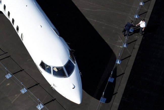 Крупнейший частный самолет за $72 000 000