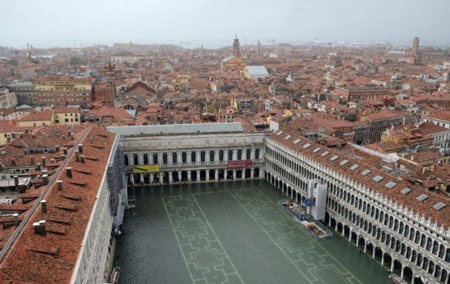Стехийное бедствие в Венеции