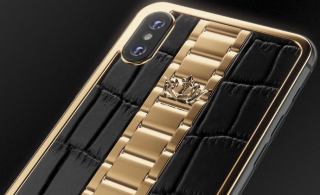 Российская компания добавила к iPhone швейцарские часы