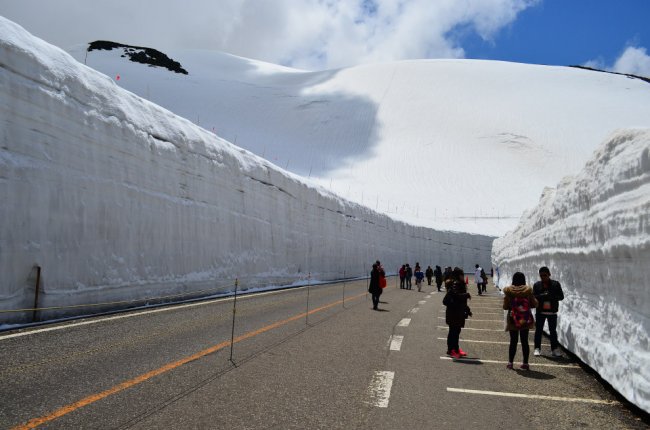 Tateyama Kurobe Alpine: снежный маршрут