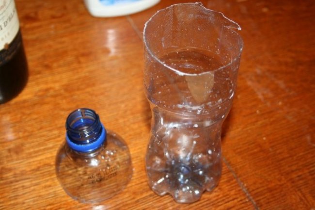 Как сделать ловушку для ос из пластиковой бутылки (4 фото)