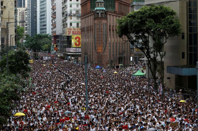 Протесты в Гонконге 2019