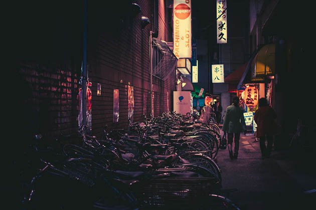 Ночной Токио на фотографиях Masashi Wakui