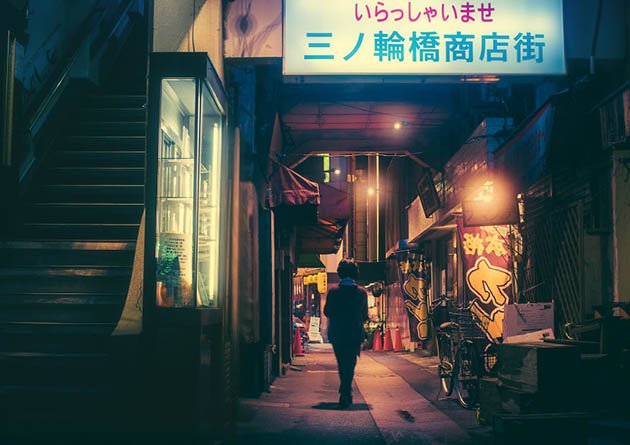 Ночной Токио на фотографиях Masashi Wakui