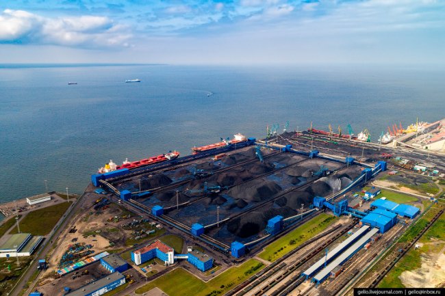 Крупнейший угольный терминал в Европейской части России