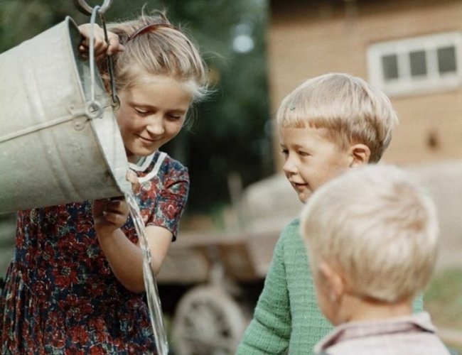 Счастливые советские дети