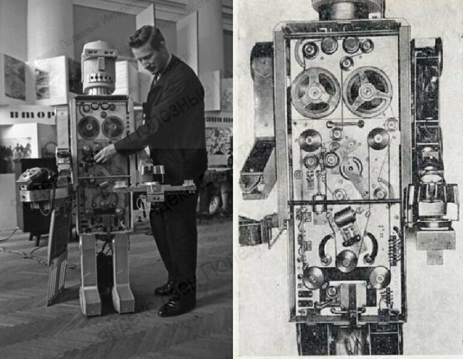 Робот-секретарь - техническое чудо в СССР 1960-х годов. 