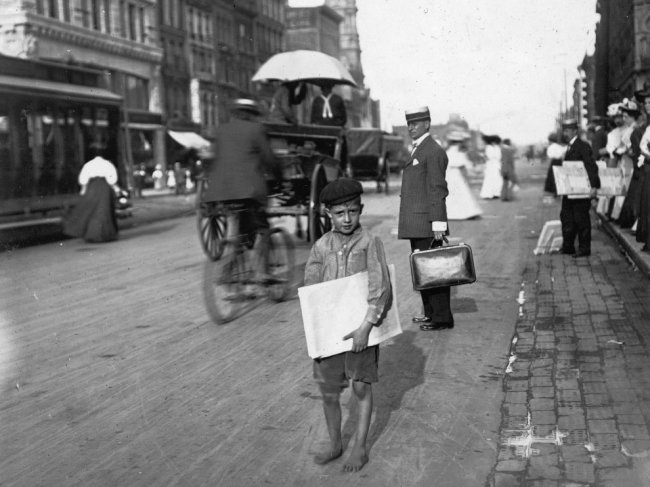 Детский труд в Америке 100 лет назад