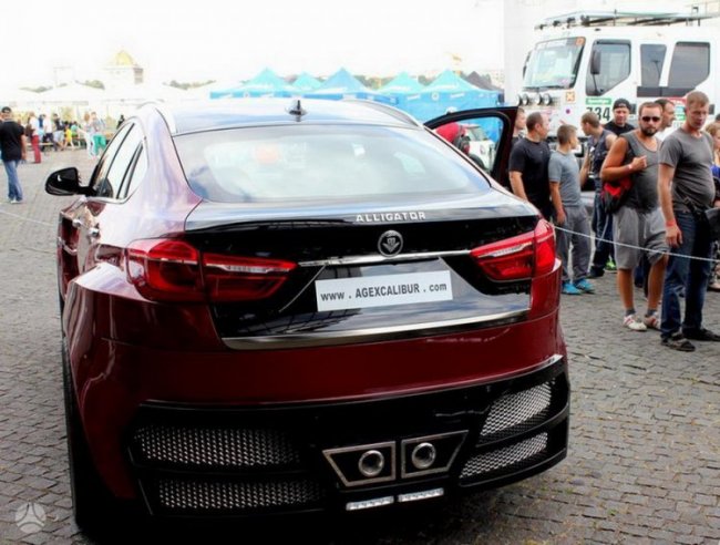 Литовский «аллигатор» BMW X6