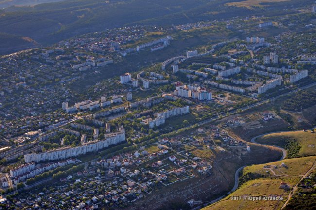 Город-герой Севастополь: вид сверху